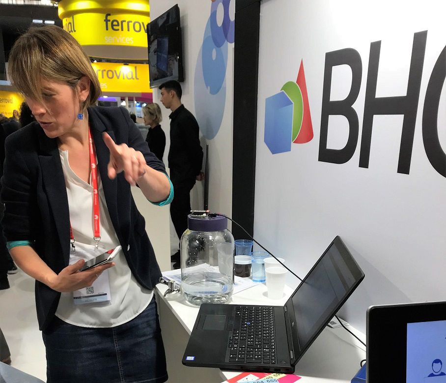 IOT Odoo BHC Stand BHC au salon Smartcities à Barcelone
