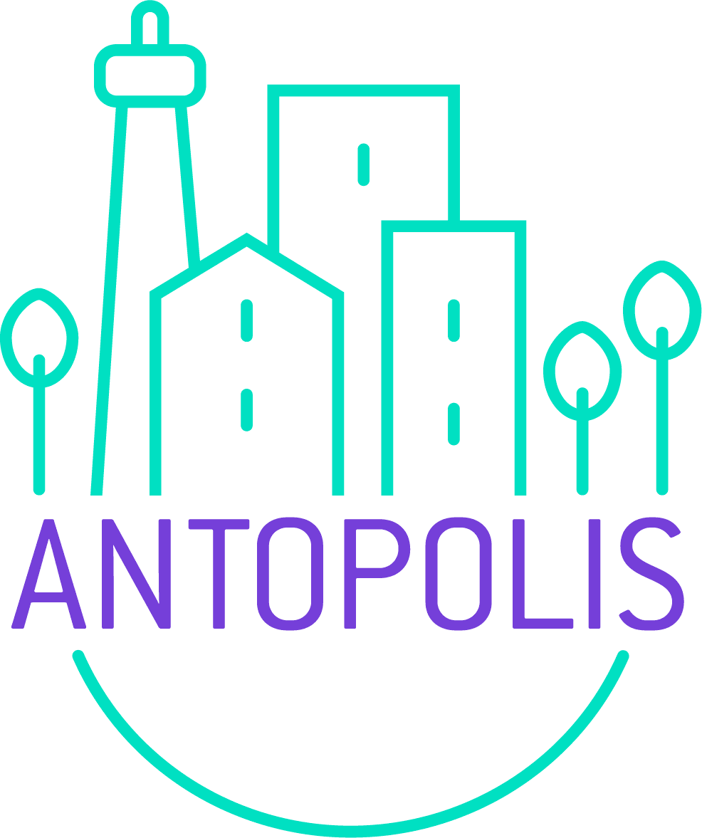 Antopolis plateforme digitale pour ville Logo de l'application mobile Antopolis