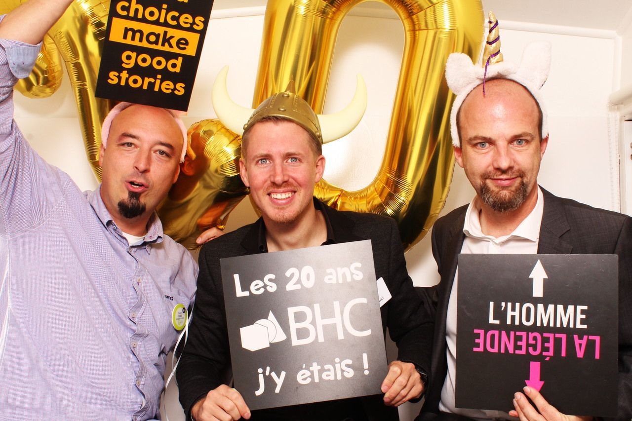 Photo de l'événement des 20 ans de l'entreprise BHC