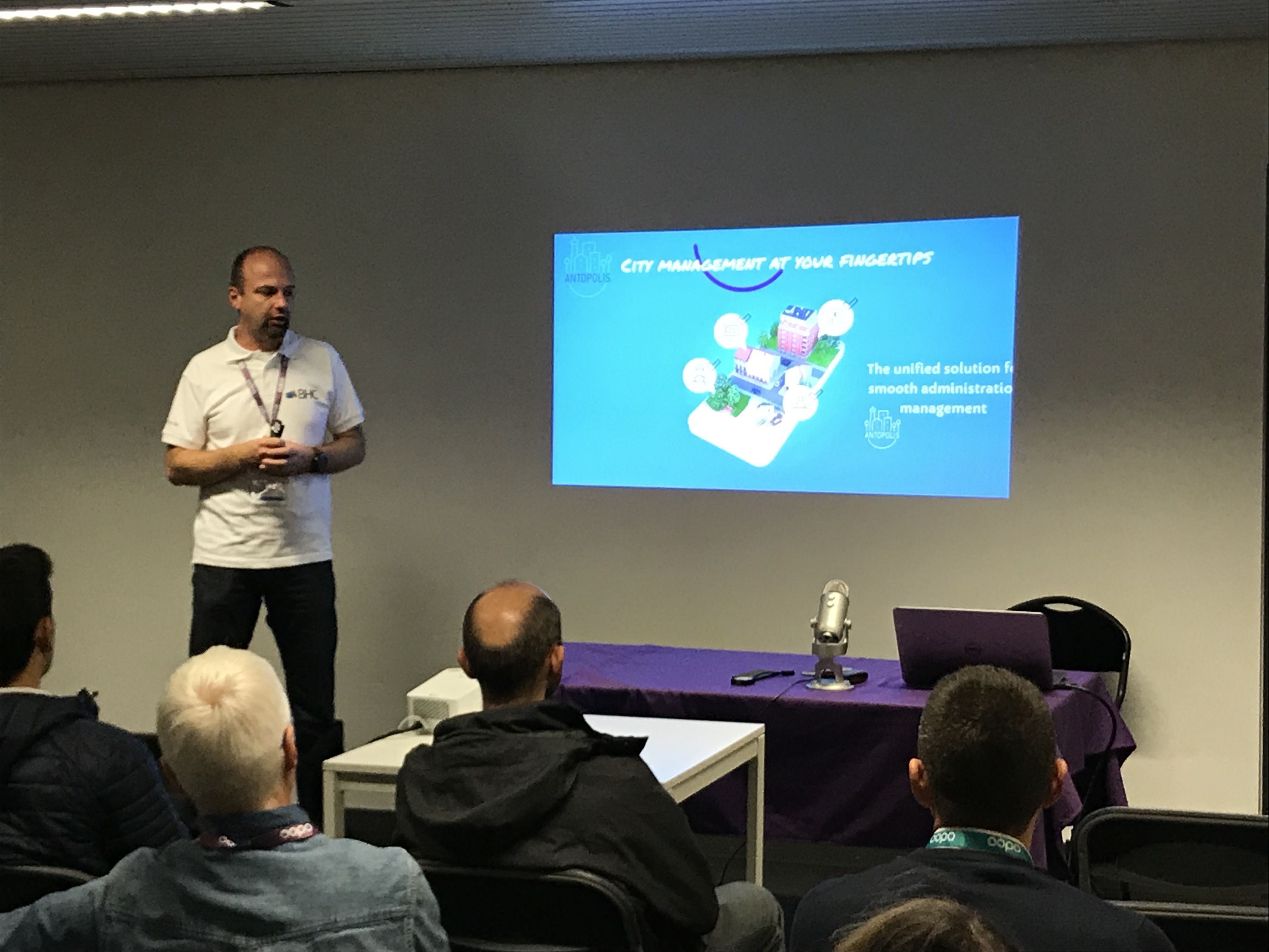 Talk par BHC durant l'Odoo experience day