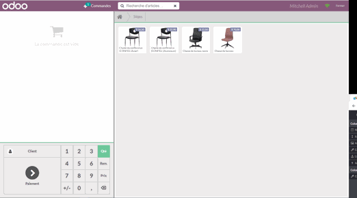 Odoo- point de vente