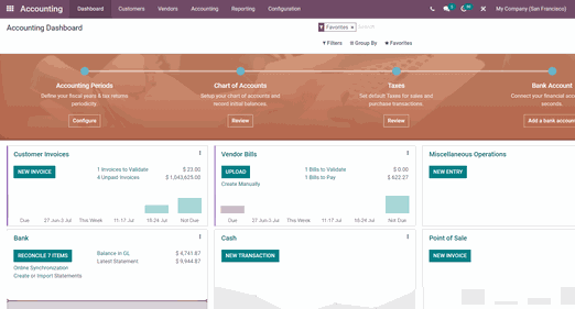 Odoo - Comptabilité  